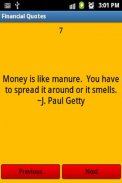 Financial Money Quote screenshot 1