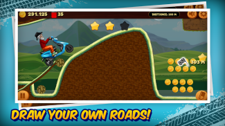 Road Draw 2: Moto Race screenshot 3