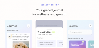 Reflection.app: 가이드 일일 일기 및 저널