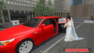 Luxury Wedding City Car Driving screenshot 4