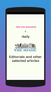 UPSC Resources : Hindu Editorials & Vocabs screenshot 5