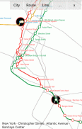 แผนที่ของรถไฟใต้ดิน screenshot 3