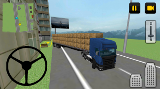 Hay Truck 3D: City screenshot 1