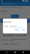 Clinical Trials screenshot 2