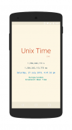 Unix Time Live screenshot 0