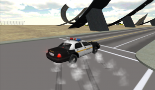 polícia 3D carro de condução screenshot 13