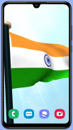 Indian Flag Wallpaper HD screenshot 1