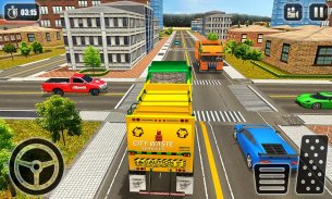 Garbage Truck Driving Simulato screenshot 5