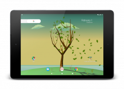 Tree With Falling Leaves Live Wallpaper screenshot 16