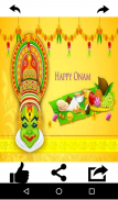 Onam Wishes and Greeting Card screenshot 3