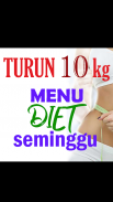 Menu Diet Seminggu screenshot 0