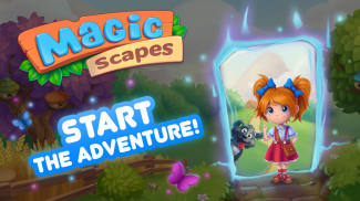 Magicshapes: Your new Garden & Match 3 story screenshot 1