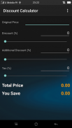 Discount Calculator Pro (Free) screenshot 1