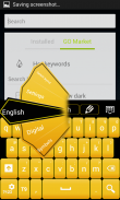 Yellow Keyboard screenshot 2