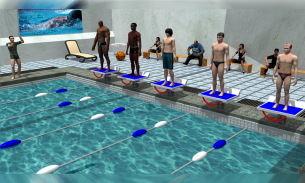 Swimming Race screenshot 1