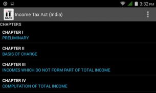 Income Tax Act screenshot 0