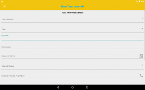 Short Term Loans UK screenshot 10