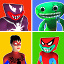 Superhero Monster Color Battle Icon