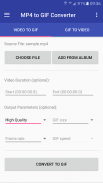 MP4 to GIF Converter screenshot 1