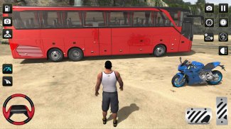 Ville Entraîneur Bus Jeu screenshot 5