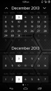 Monthly Calendar Widget screenshot 1