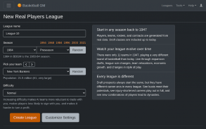 Basketball GM screenshot 1