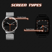 Carbon Fiber Dark Watch Face screenshot 6