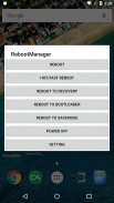 Reboot Manager (*ROOT*) screenshot 0