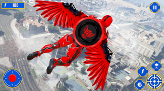 Flying Pigeon Robot Car Game screenshot 5