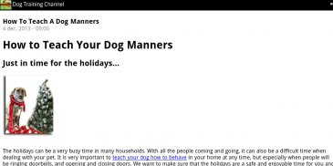 Dog Training Channel screenshot 0