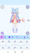 Pastel Monster Doll Dress up: screenshot 5