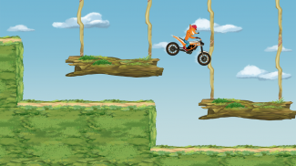 Bike Stunt Evolution 2D-Rennen screenshot 3