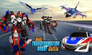 Multi Robot Transform Car Game screenshot 4