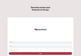 AmFirst Digital Banking screenshot 1