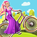Barbie Hill Biker Climbing