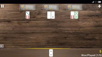 Fives and Threes Dominoes screenshot 1