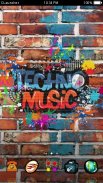 Techno Music C Launcher Theme screenshot 0