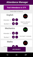 Attendance Manager screenshot 0