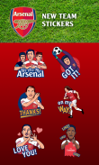 Teclado oficial del Arsenal FC screenshot 2