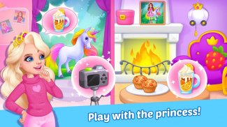 Princess doll home Paper game screenshot 16