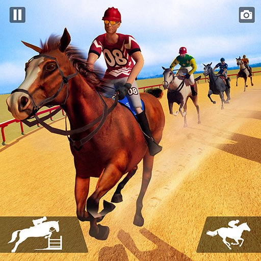 Jogo de corrida de cavalo Horse Durby = corrida de cavalos 2020 gameplay  Android 