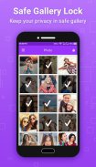 Gallery Lock – Safe Photos, Videos and Contacts screenshot 1