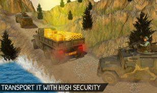 Off-Road Gold Truck Simulator-Transport Gold Mania screenshot 2