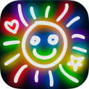 Kids Doodle Painting Game Icon
