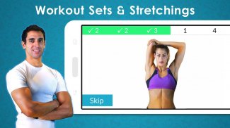 Nose Push Ups Chest Workout: Strength Exercises screenshot 2