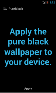 Pure Black Wallpaper screenshot 0