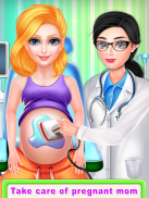 Mommy Pregnancy Baby Care Game screenshot 1