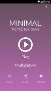 Minimal Tic Tac Toe (Without Ads) screenshot 2