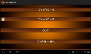 percentage math fun screenshot 11