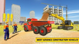 重型挖掘机城市建设Sim 2019 screenshot 4